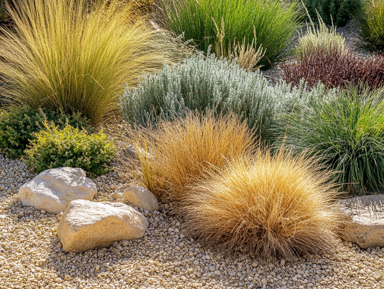 A visual guide to frequently asked questions about drought-tolerant grass