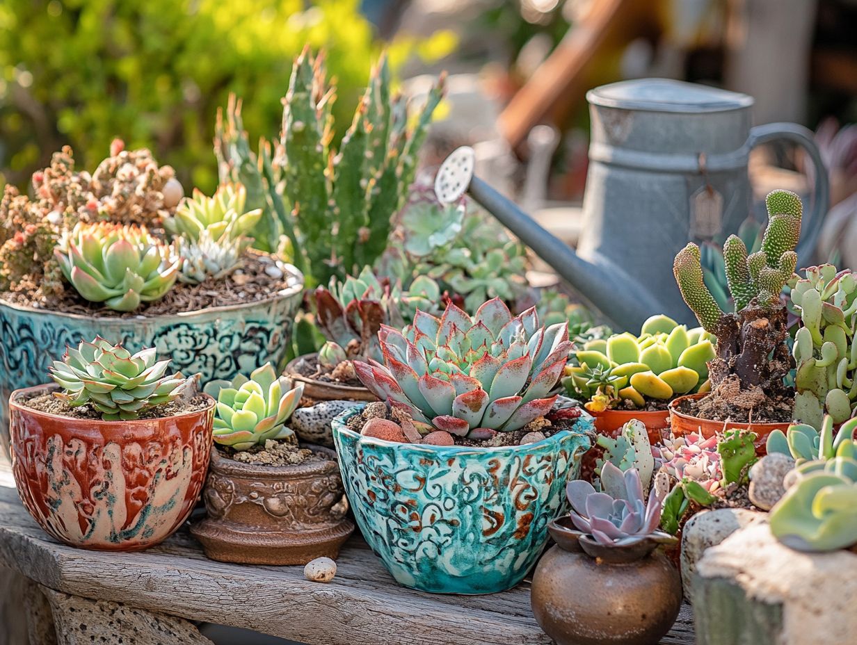 4. Miniature Fairy Gardens