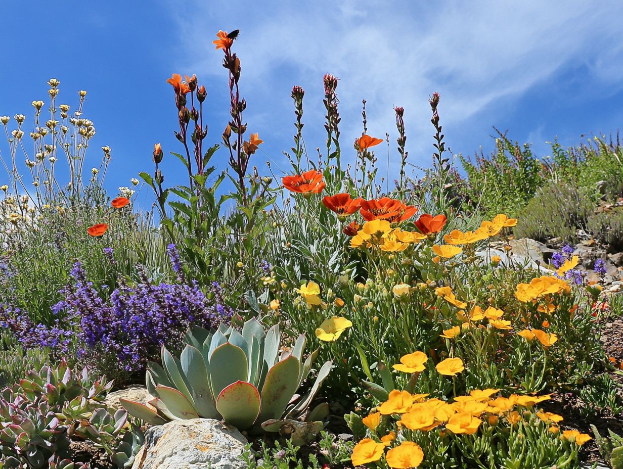 Drought-Resistant Plants Enhancing Wildlife Habitats