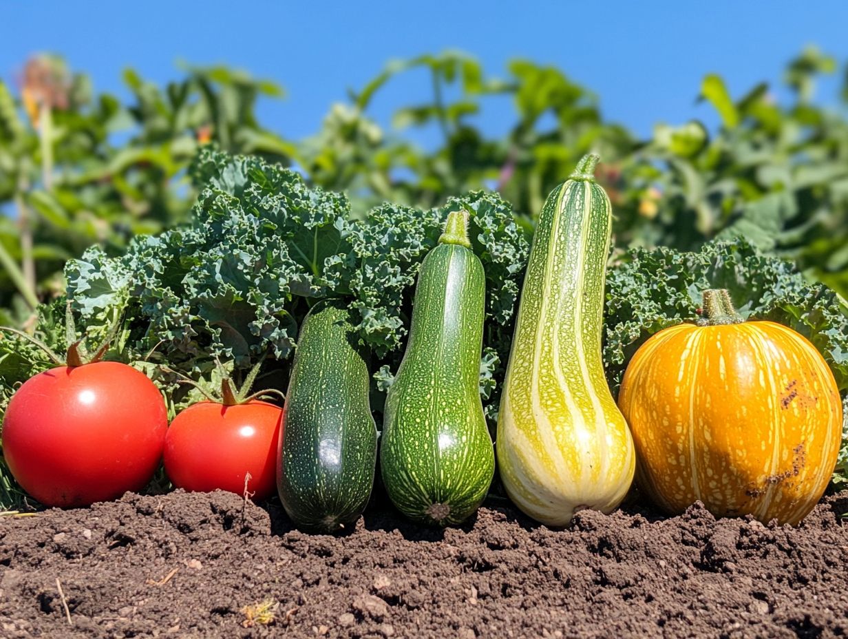 Visual guide to frequently asked questions about drought-resistant vegetables