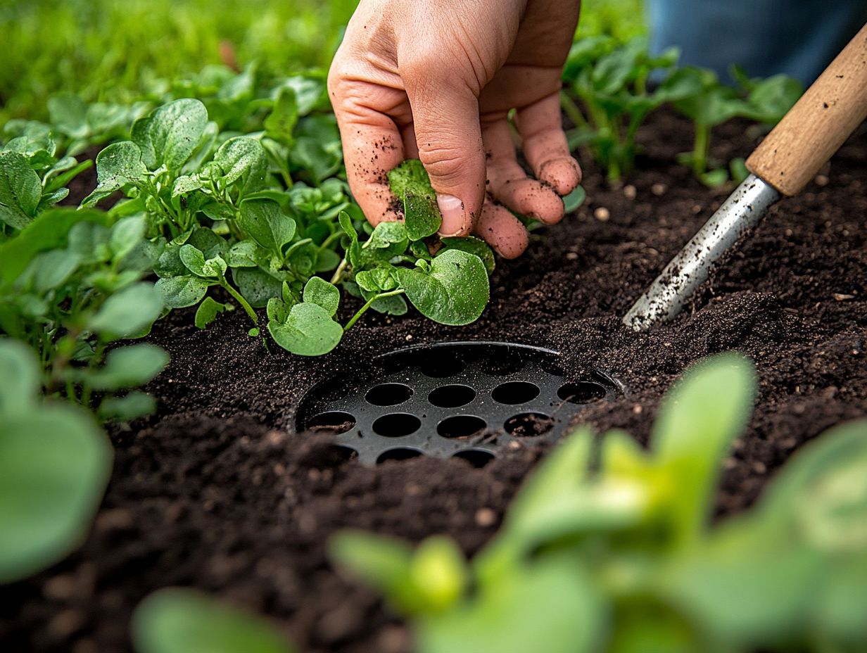 Visual representation of key takeaways for improving soil drainage