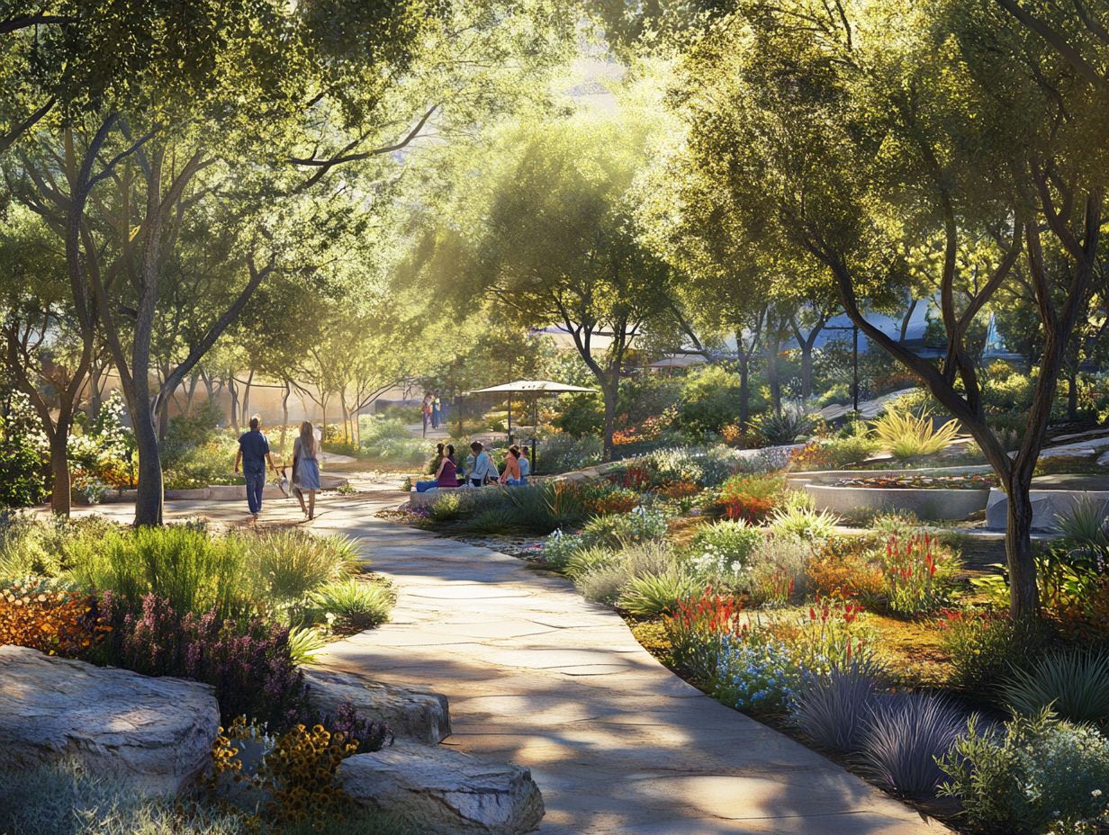 Five inspiring public parks that demonstrate drought resilience.