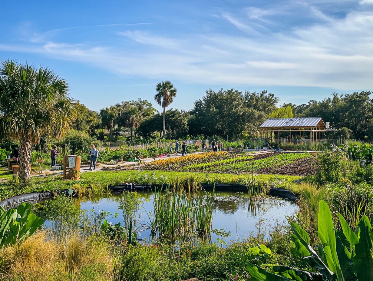 Image depicting frequently asked questions about soil conservation in Florida.