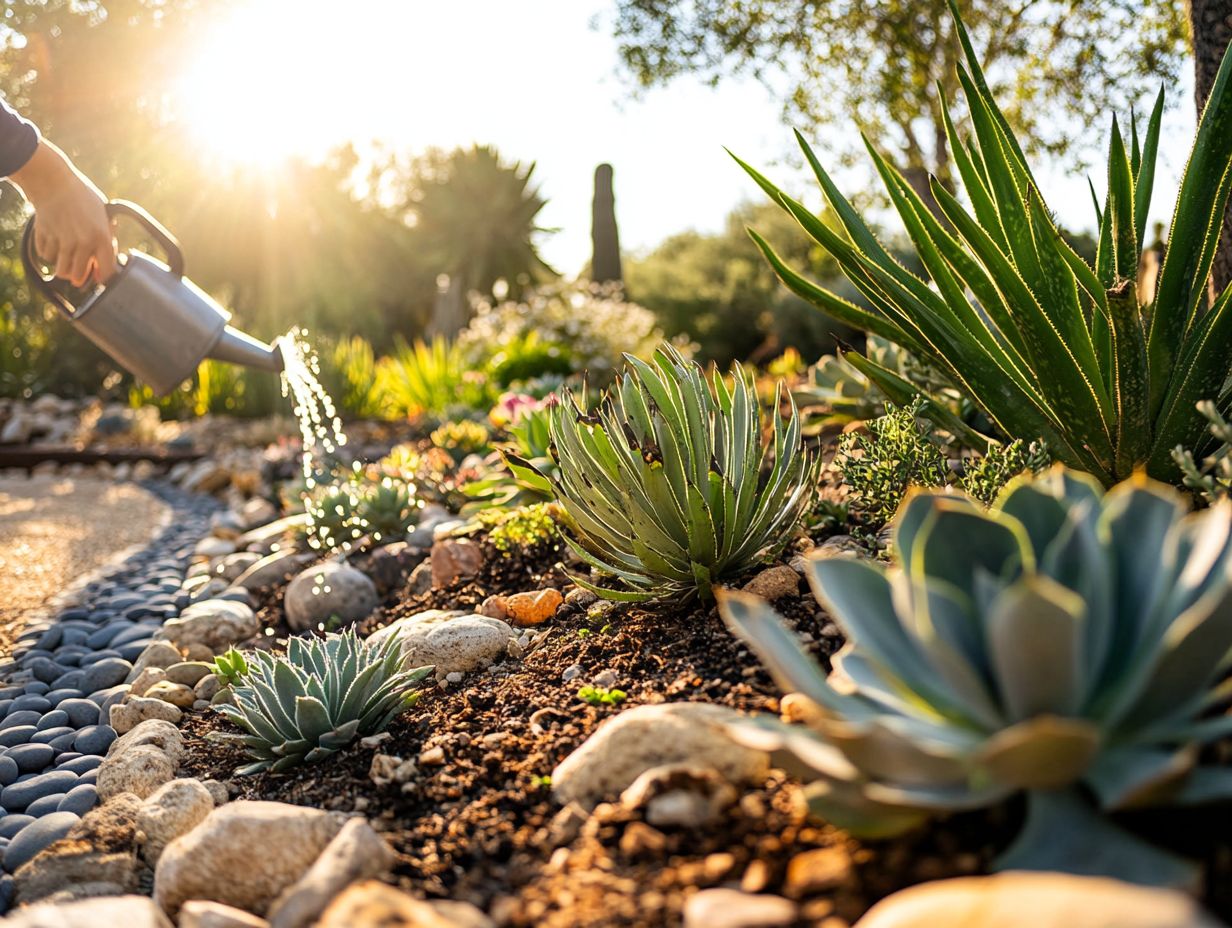 How Can Mulching Help Conserve Water in a Drought Garden?