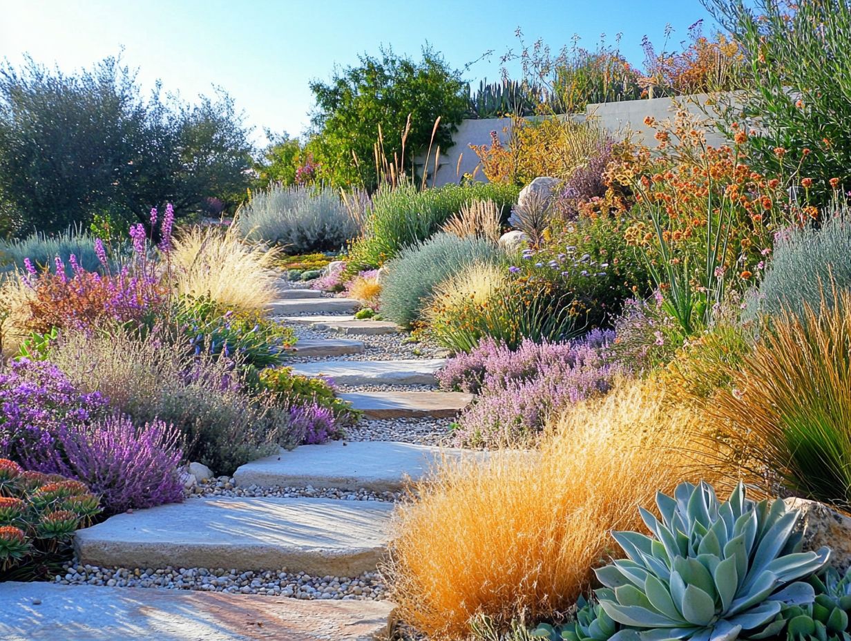 A guide on unique drought-tolerant design ideas for gardens