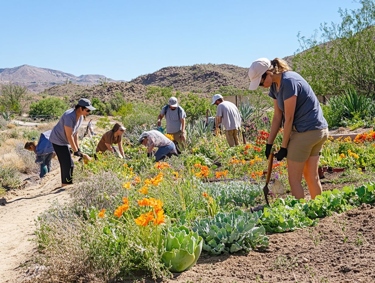 Image illustrating drought gardening benefits