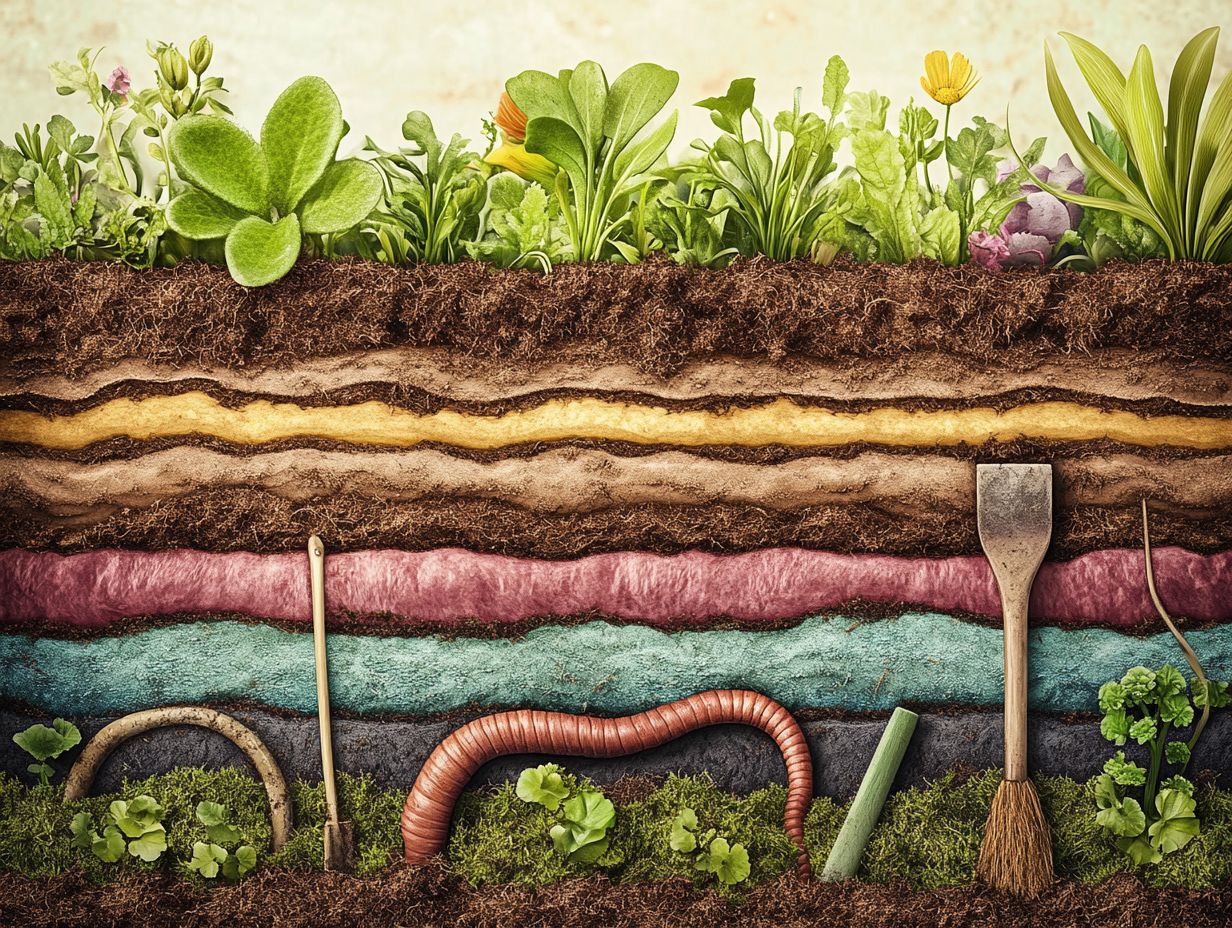 Visual summary of key strategies to improve soil biodiversity.