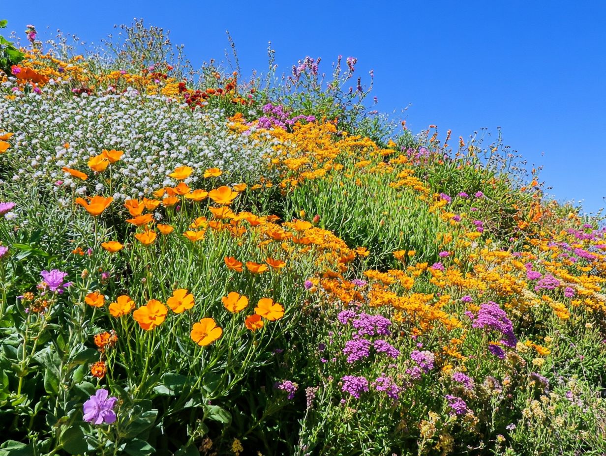 Visual guide on planting and caring for drought-resistant plants