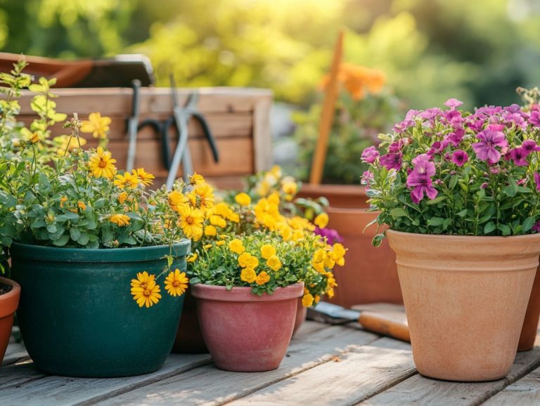 Best Practices for Container Gardening