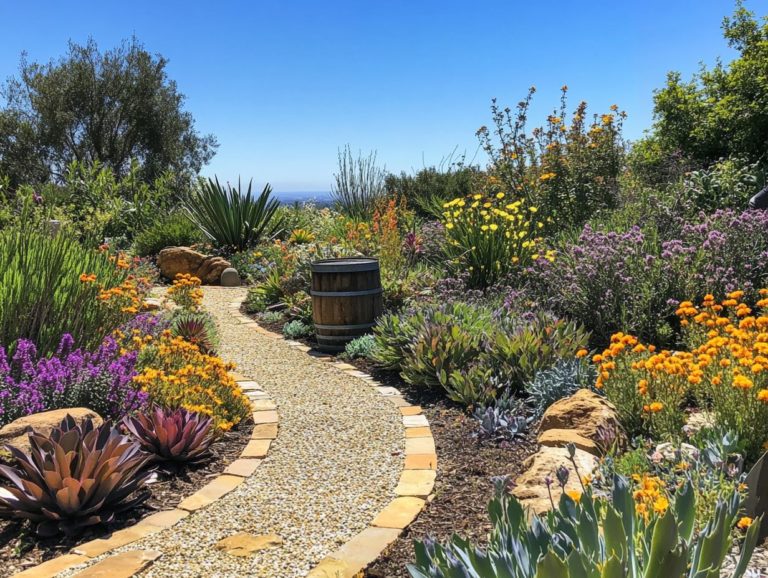 Best Practices for Garden Layout in Drought