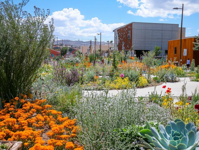 Can Drought-Resistant Plants Thrive in Urban Settings?