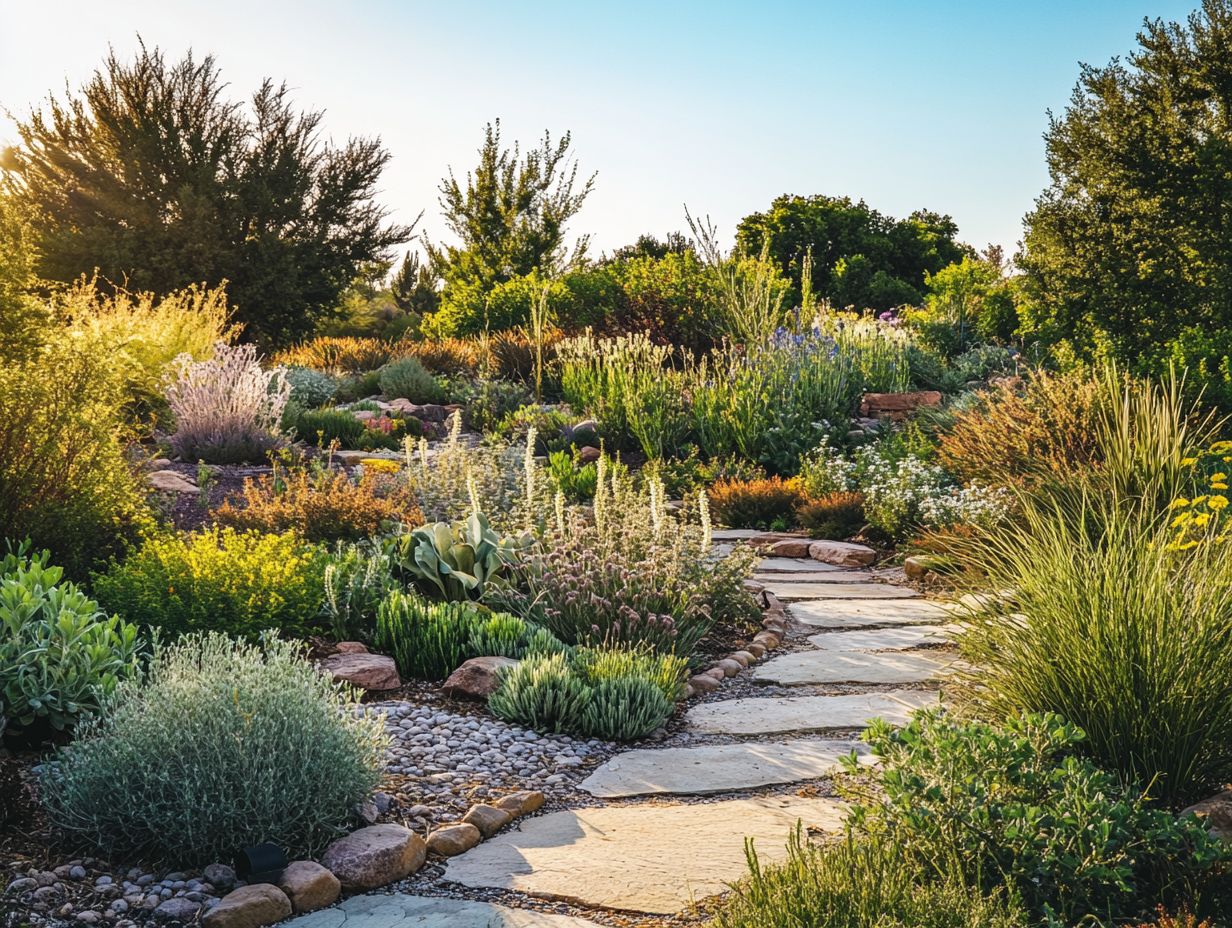 What are the benefits of using drought plants in my landscape?