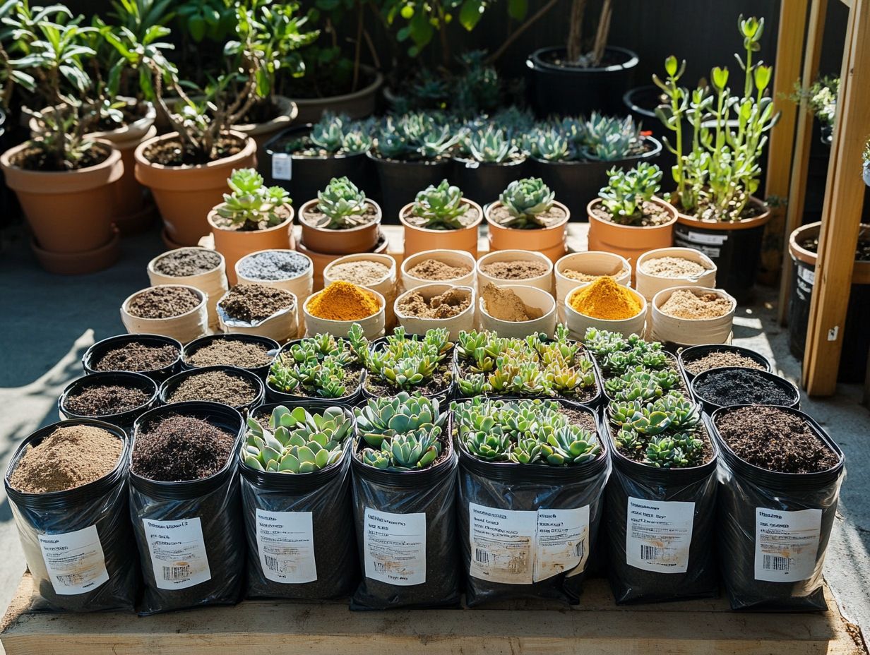 Choosing the Right Potting Mix for Drought Plants