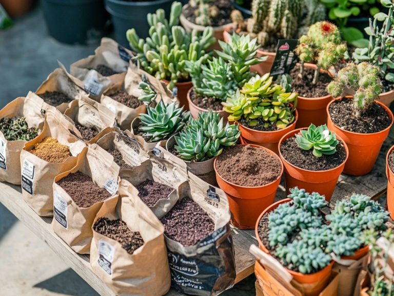 Choosing the Right Potting Mix for Drought Plants