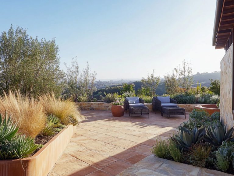 Designing a Drought-Resistant Patio