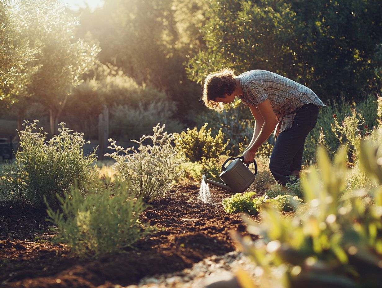 Preparing for Drought Gardening