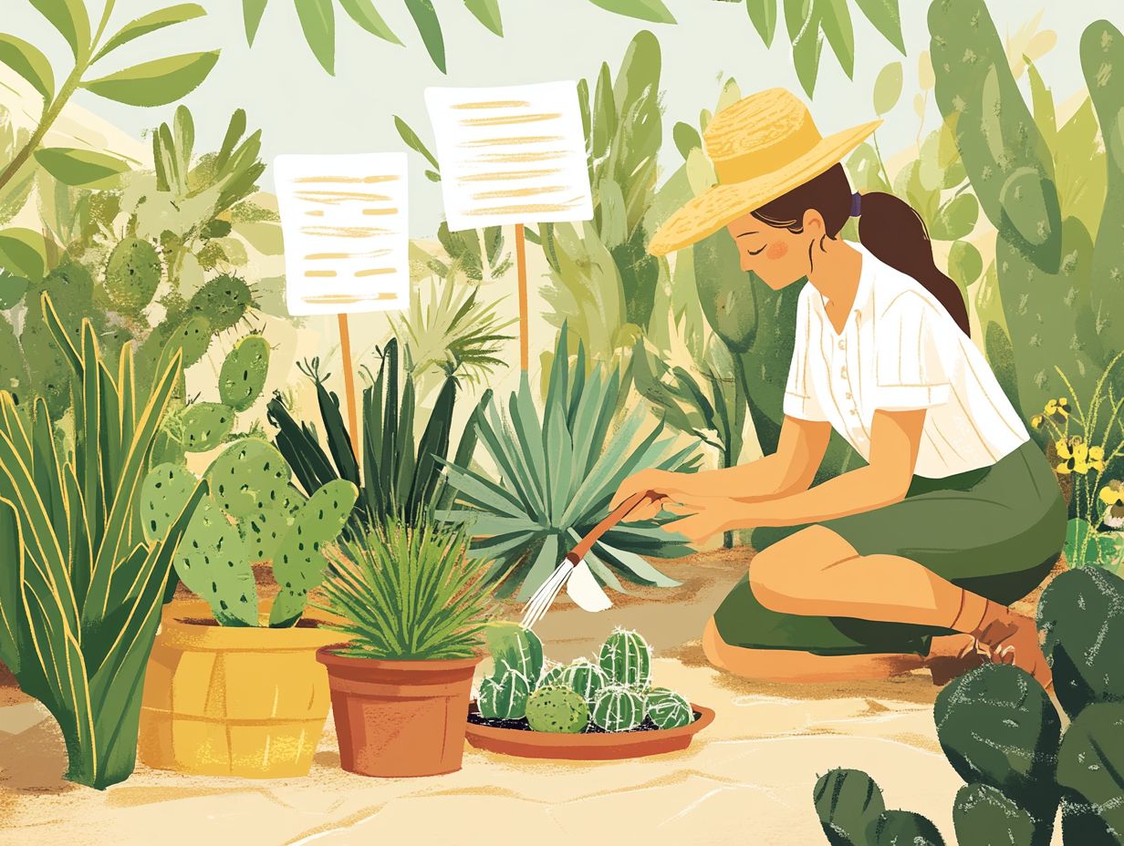 Image depicting frequently asked questions about drought-tolerant plants.