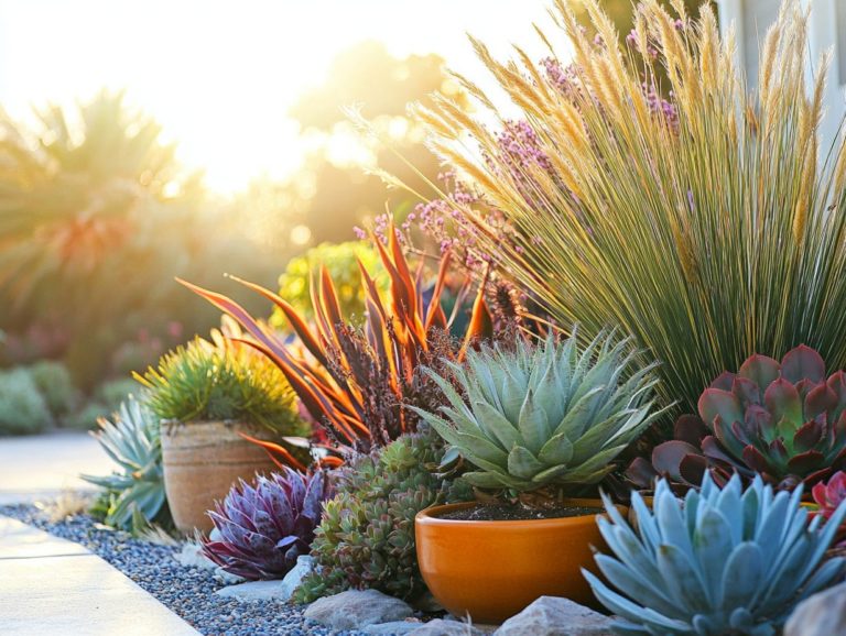 Drought-Resistant Plants for Small Spaces