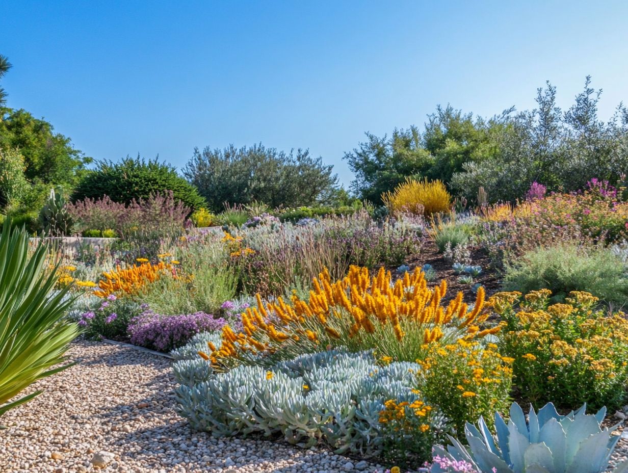 Why should I consider using drought-resistant shrubs in my garden?