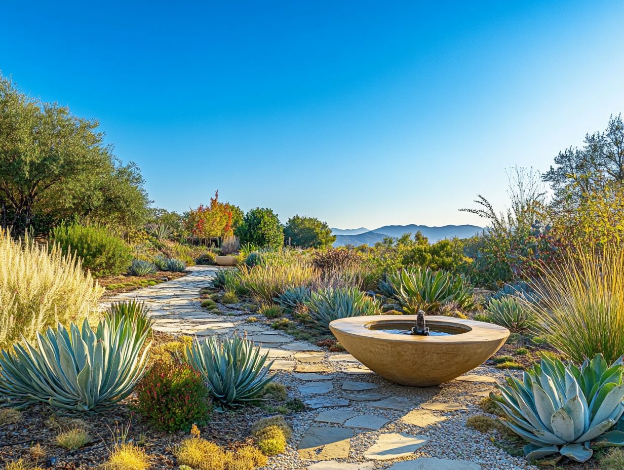 Why is eco-friendly landscaping important for drought conditions?