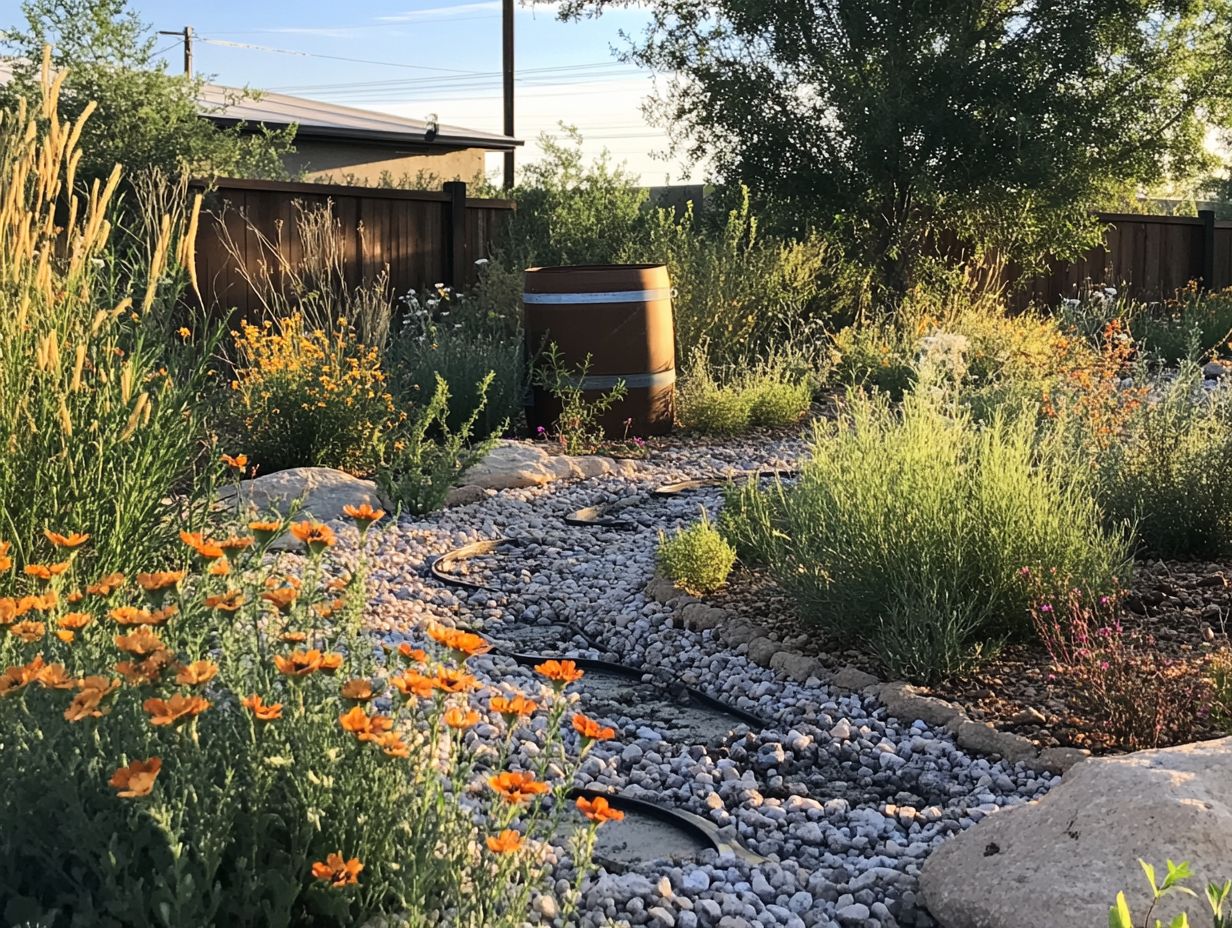 Common drainage issues in drought gardens.