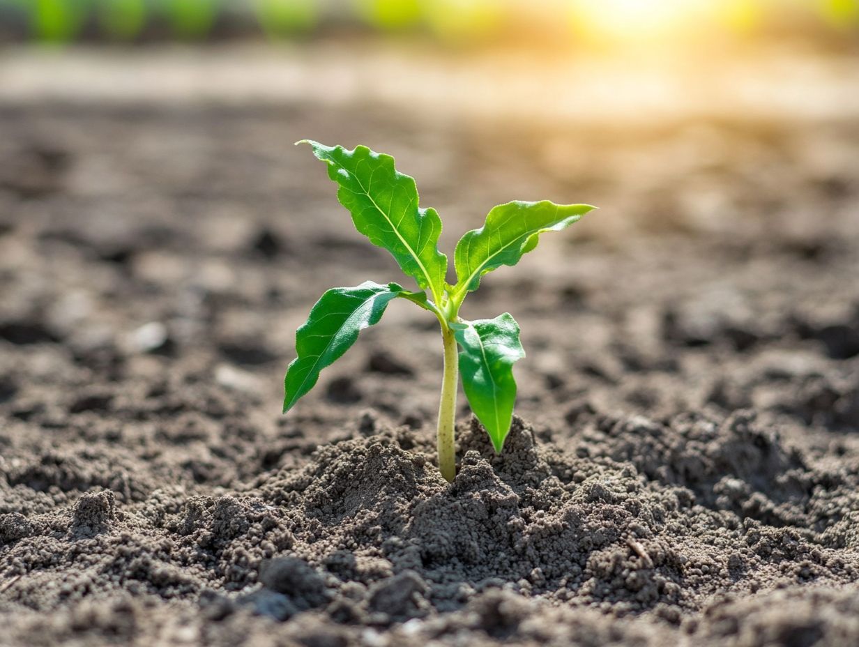 Illustration of Key Nutrients Essential for Drought Plants