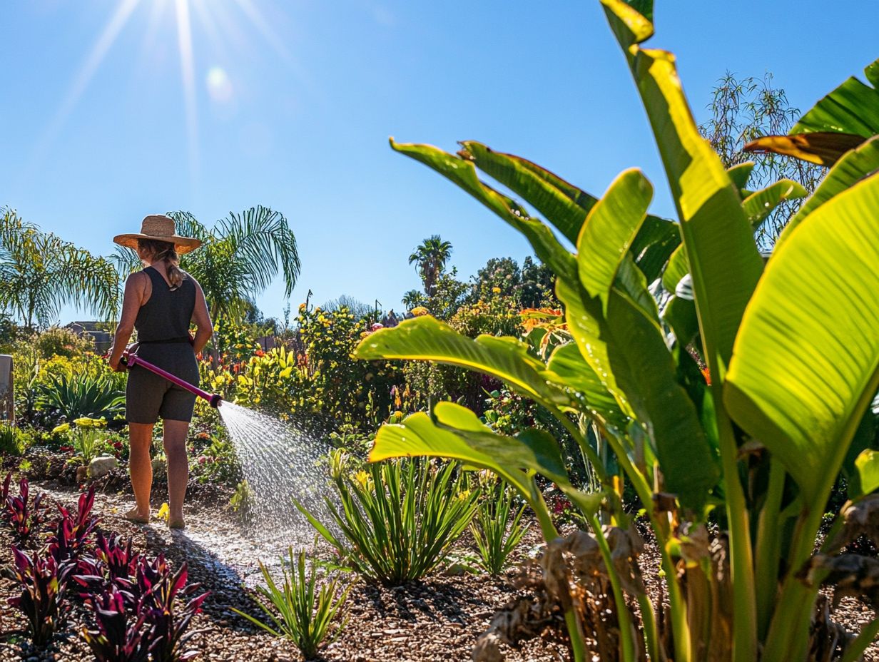 Assessing the soil moisture levels in drought-resistant plants