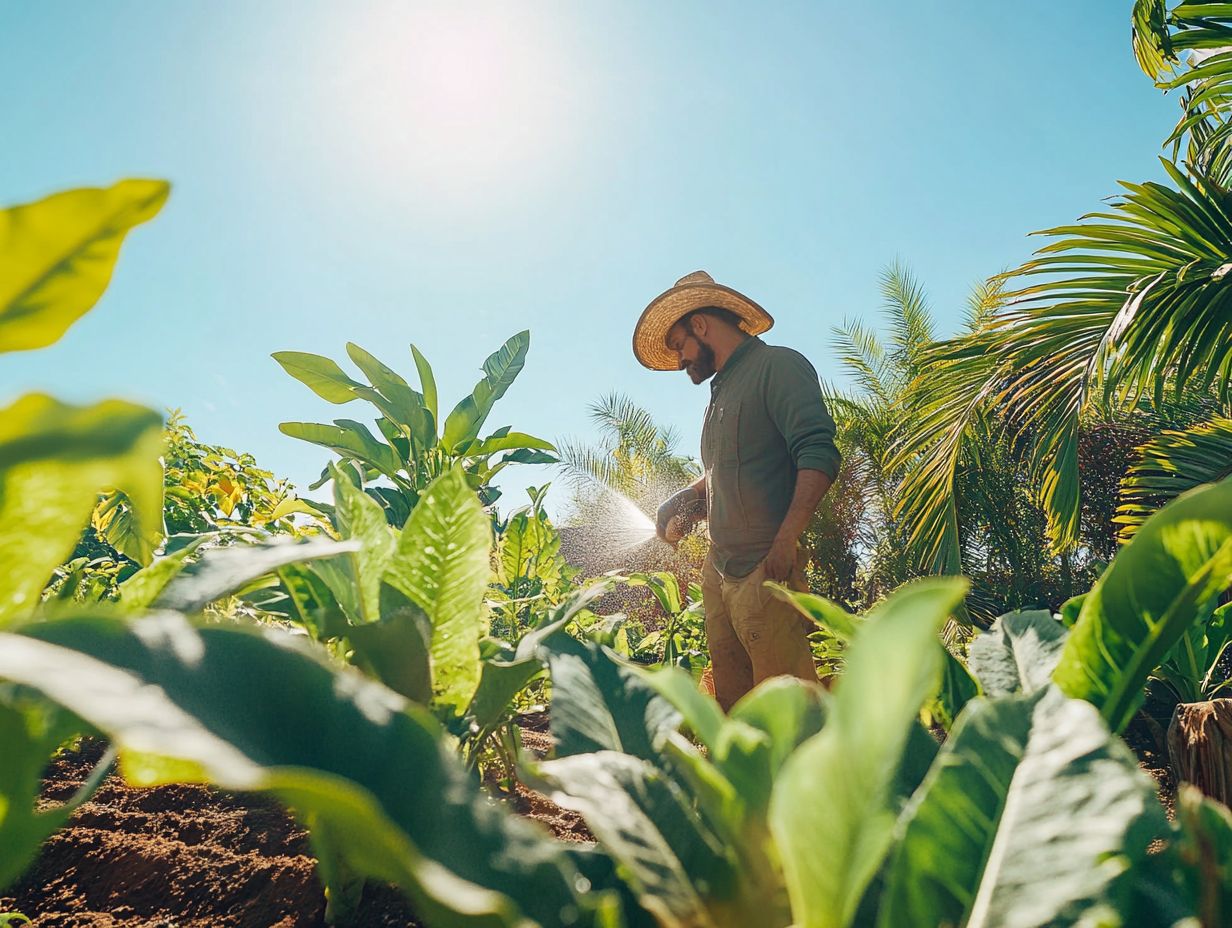 Signs that drought-resistant plants need watering