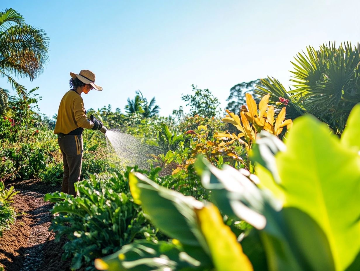 Signs of Dehydration in Drought-Resistant Plants