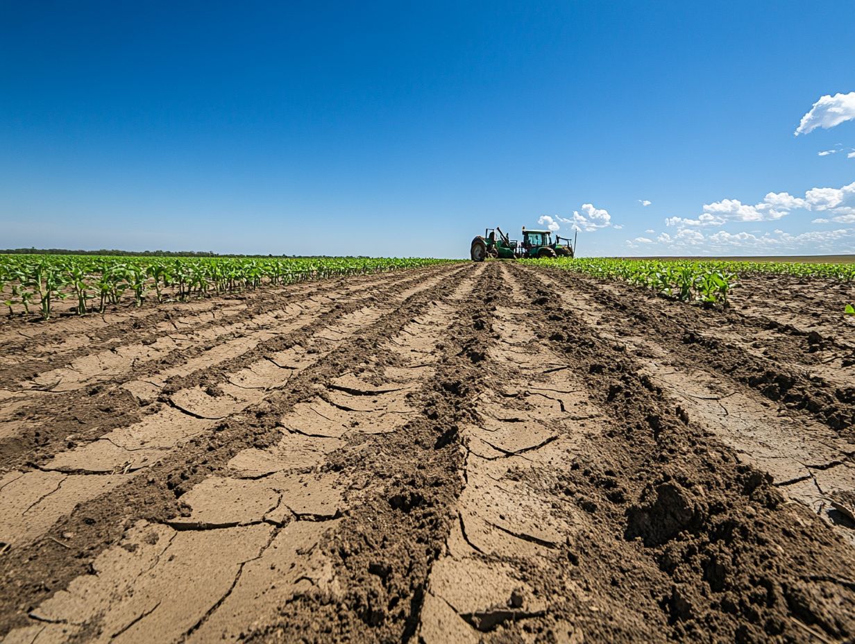 Visual guide for preventing soil erosion in drought zones