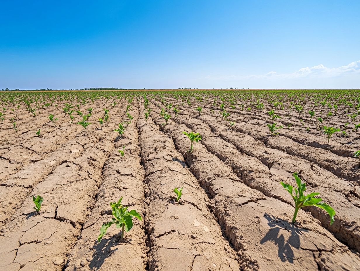 Visual guide for preventing soil erosion in drought zones