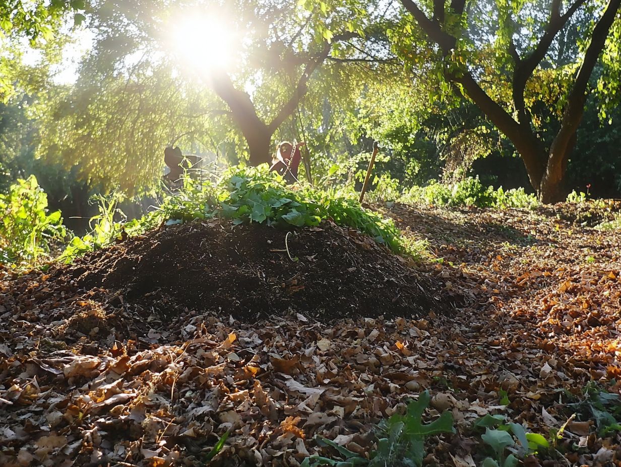 How to start a compost pile for better soil health