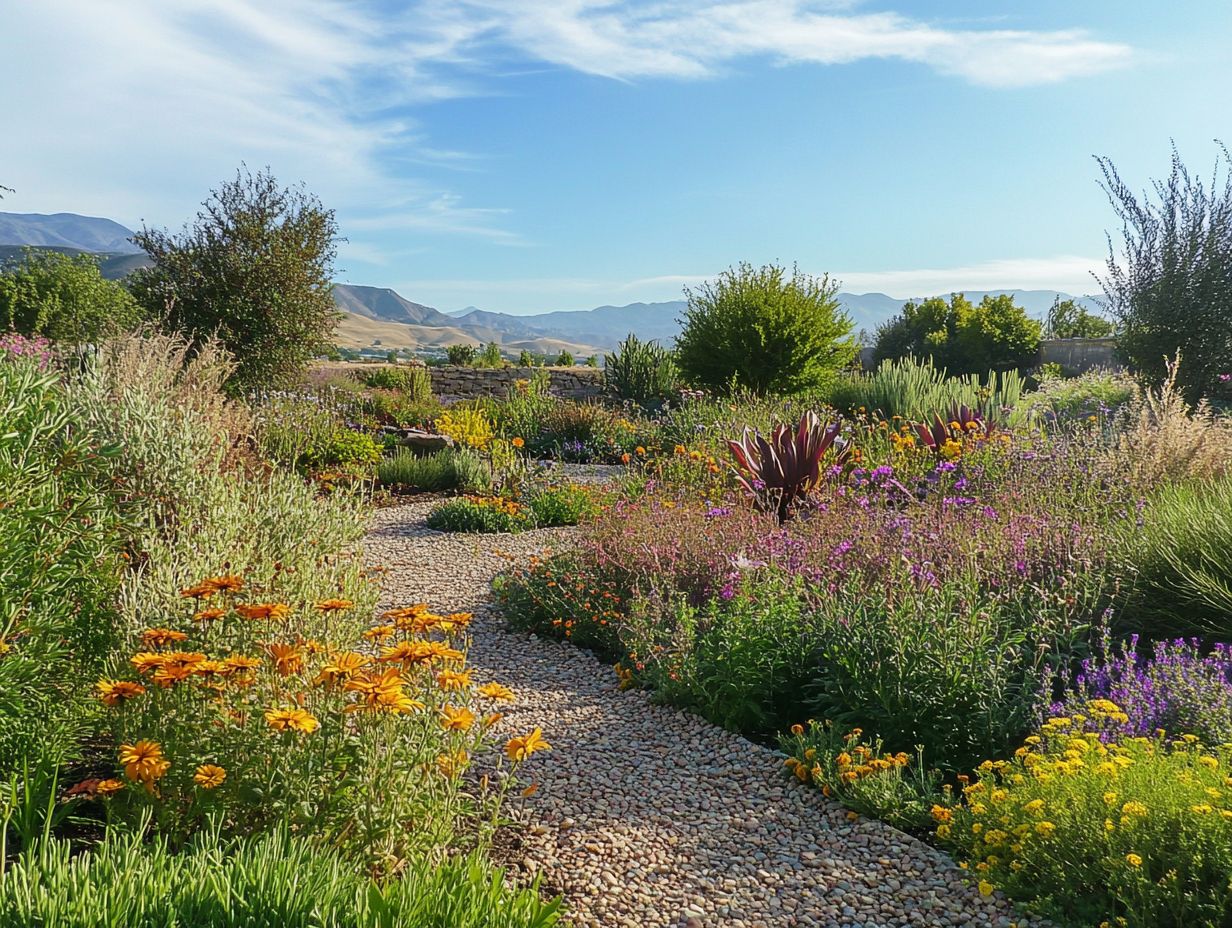 How to choose the best location for a rain garden in a drought-prone area