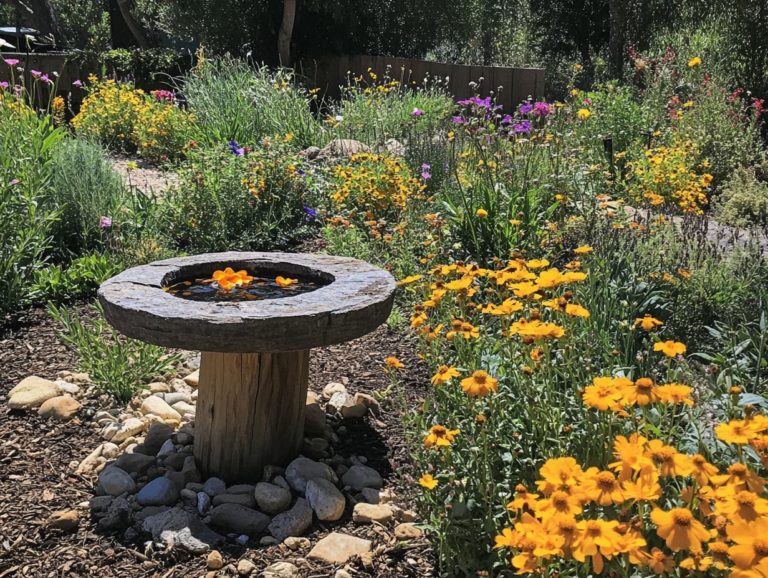 How to Create a Wildlife-Friendly Drought Garden