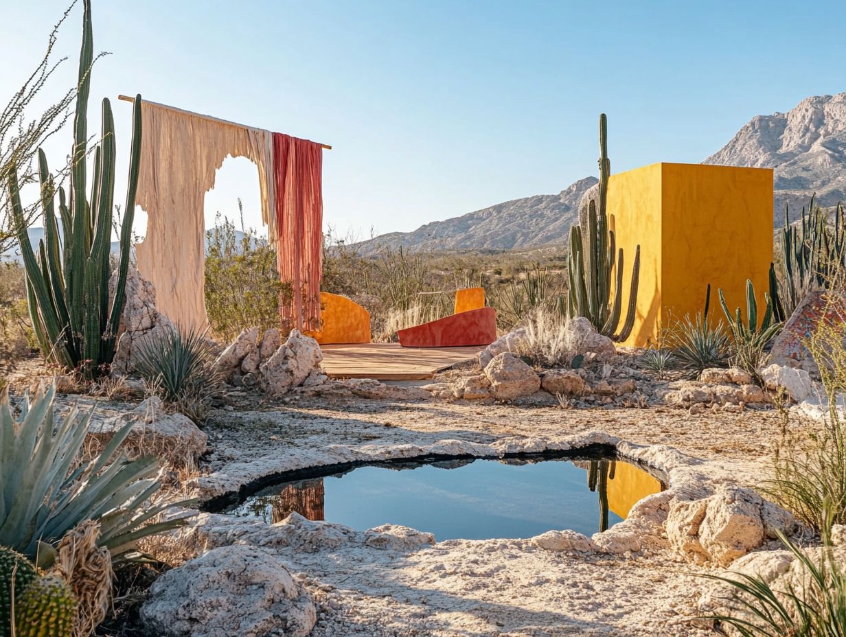 A beautifully designed garden suited for drought-prone areas