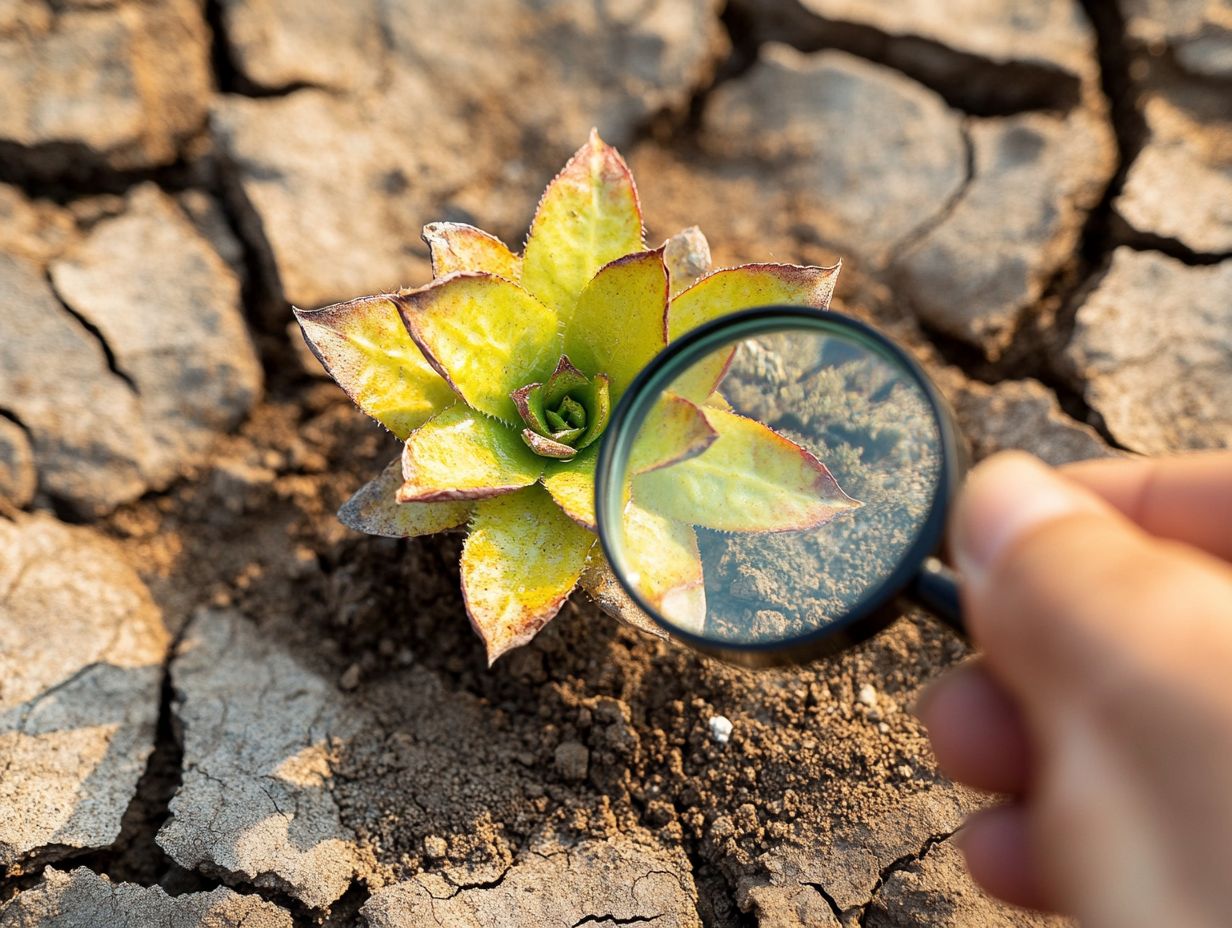 Illustration of key takeaways for drought-resistant plants