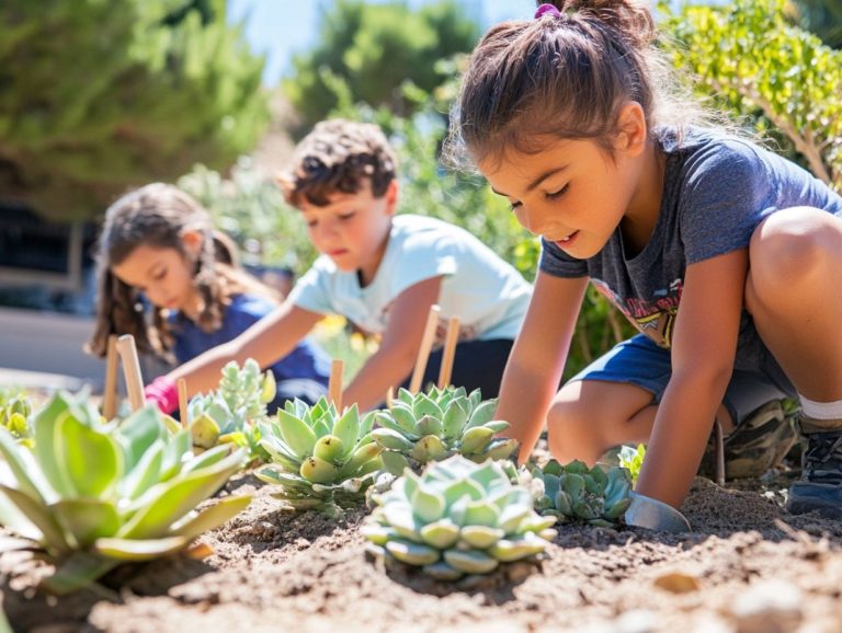 How to Educate Kids About Drought Gardening