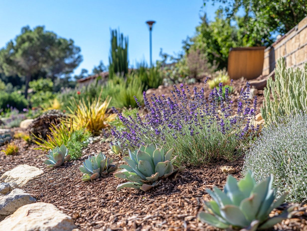 Drought-resistant garden design