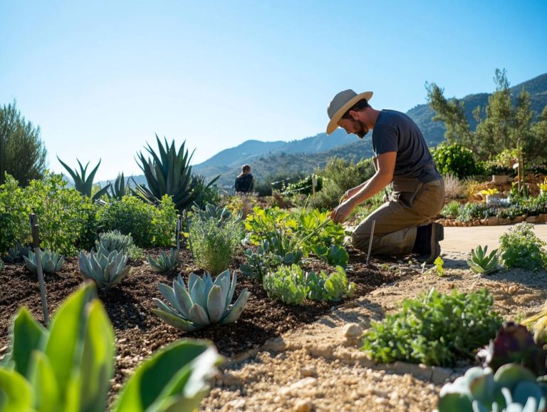 How to Incorporate Edibles in Drought Areas