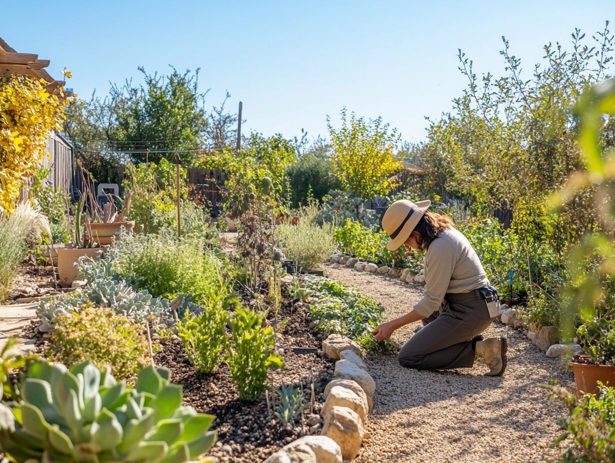 Conserving Water while Growing Edibles