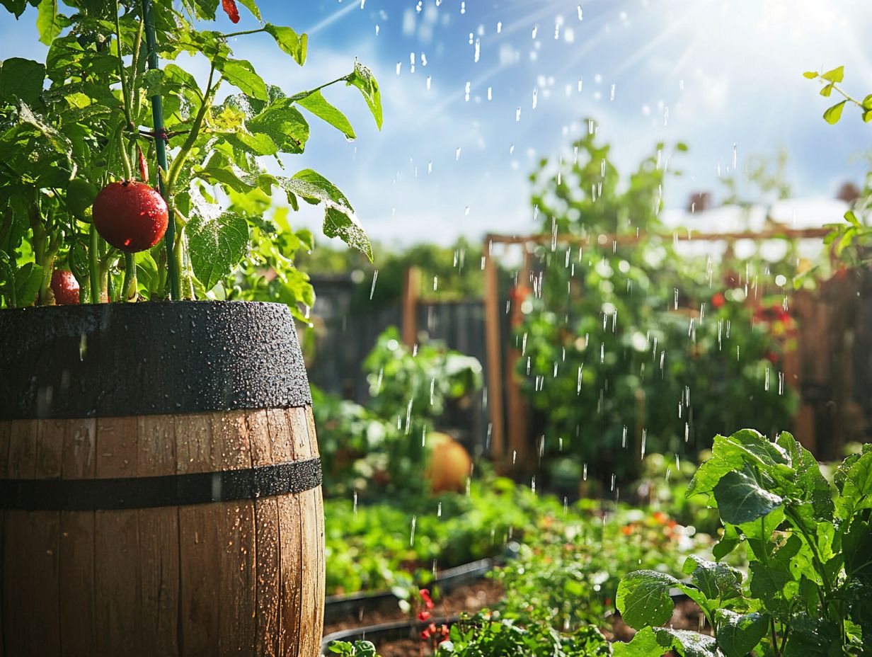 How can I incorporate rainwater harvesting into my home?