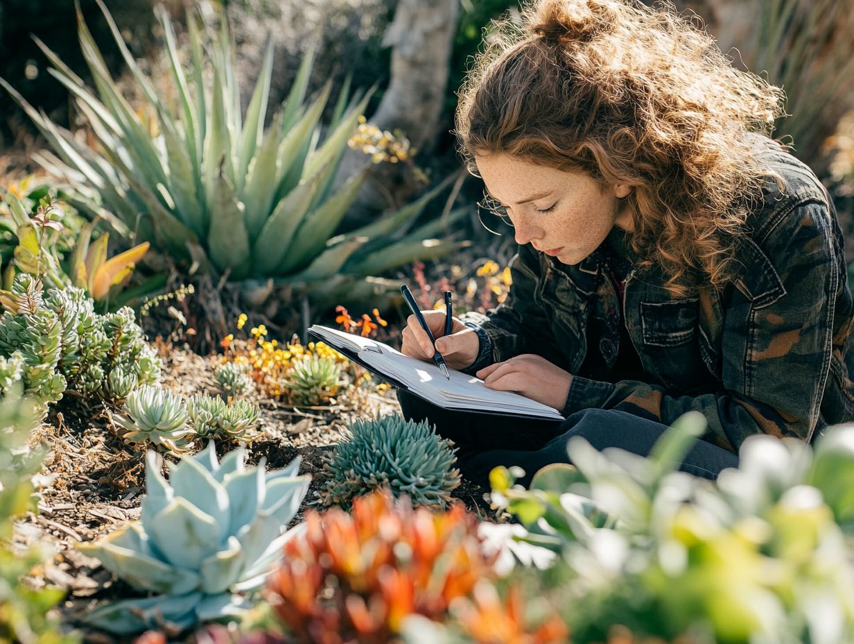 Researching Local Drought-Resistant Species