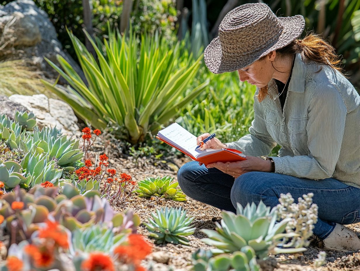 Visual summary of Drought-Resistant Gardening Benefits