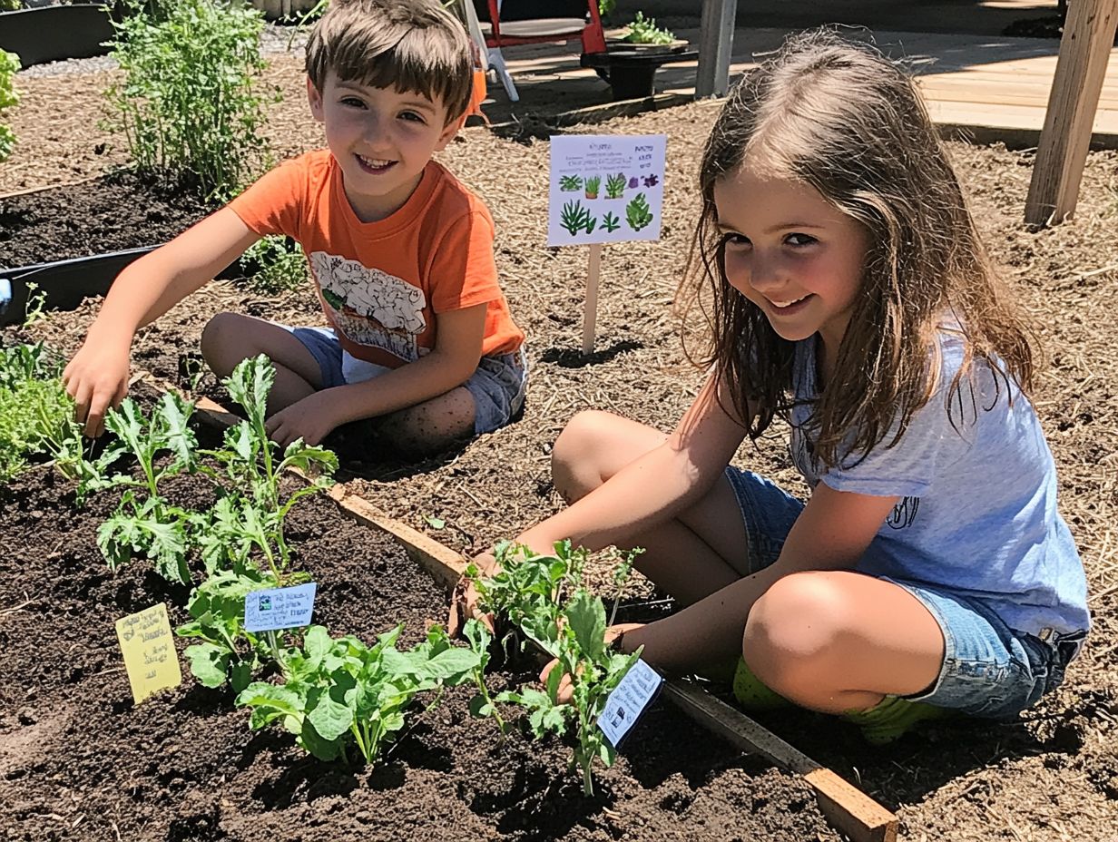 What is drought gardening and why is it important to teach kids about it?