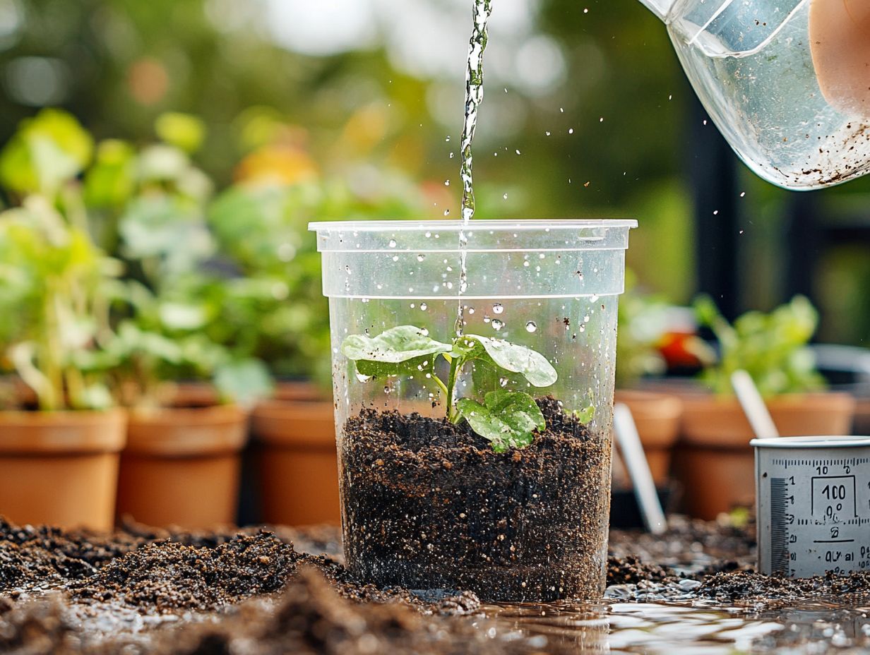 1. Curious about how to test my soil's water retention?