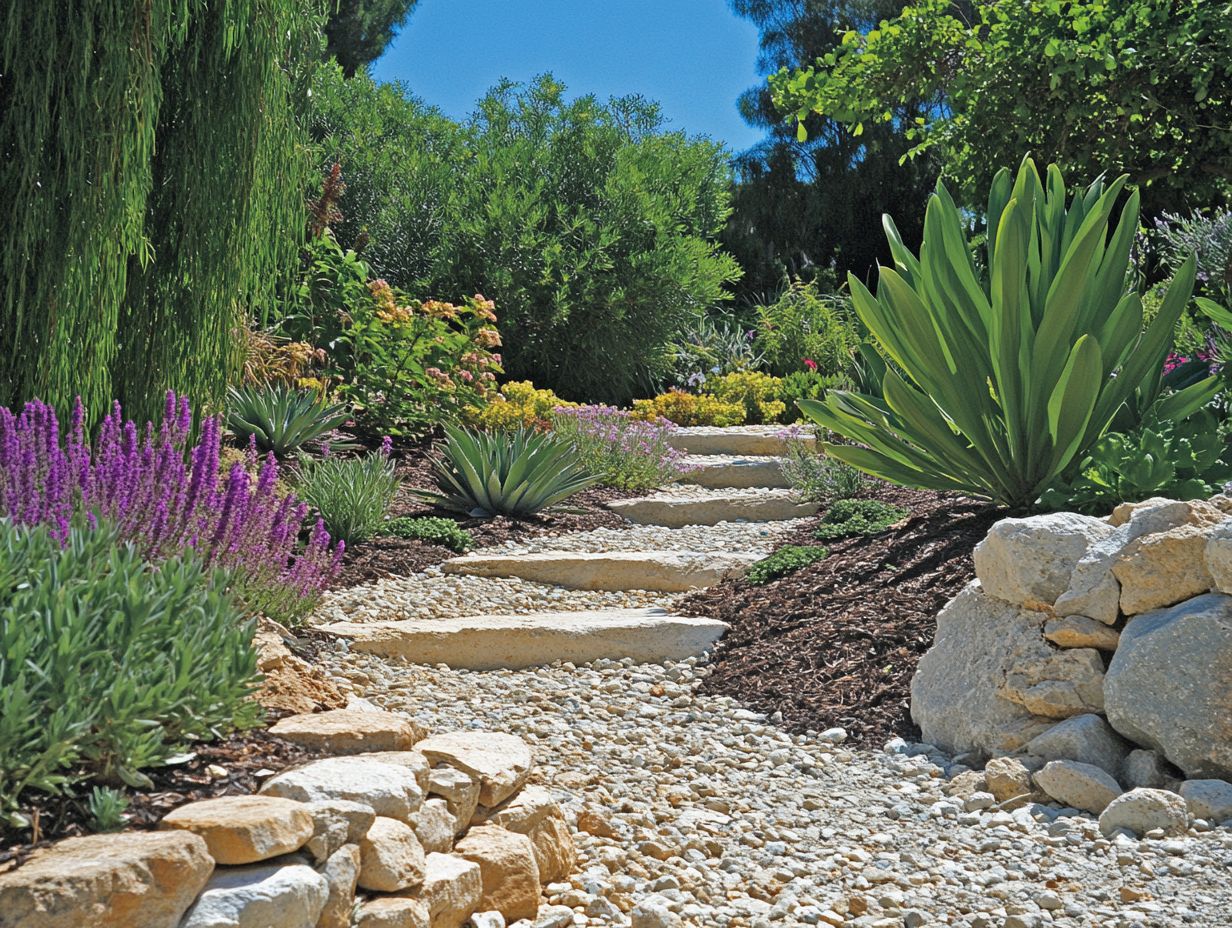 Visual Guide to Essential Care Tips for Drought Gardens