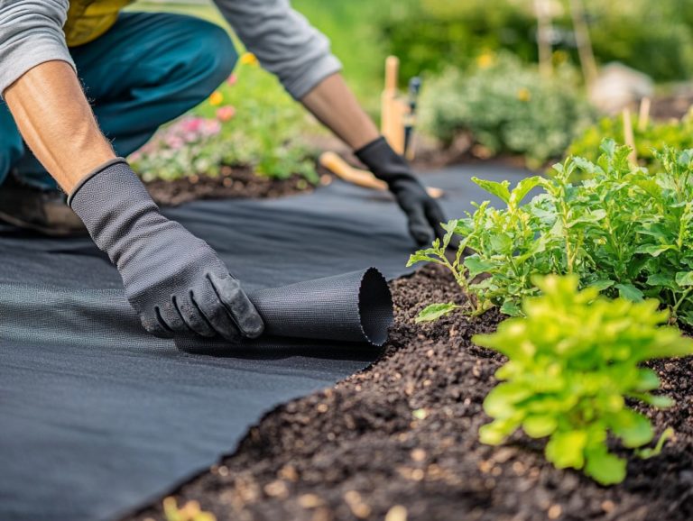 How to Use Landscaping Fabrics