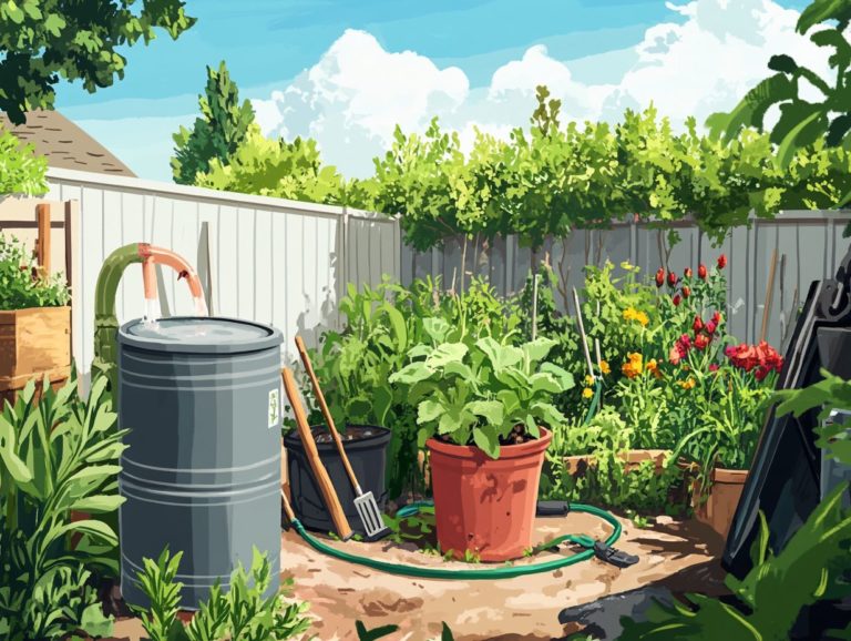 How to Utilize Greywater in Gardens