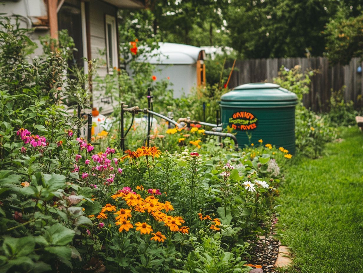 An image depicting frequently asked questions about greywater systems