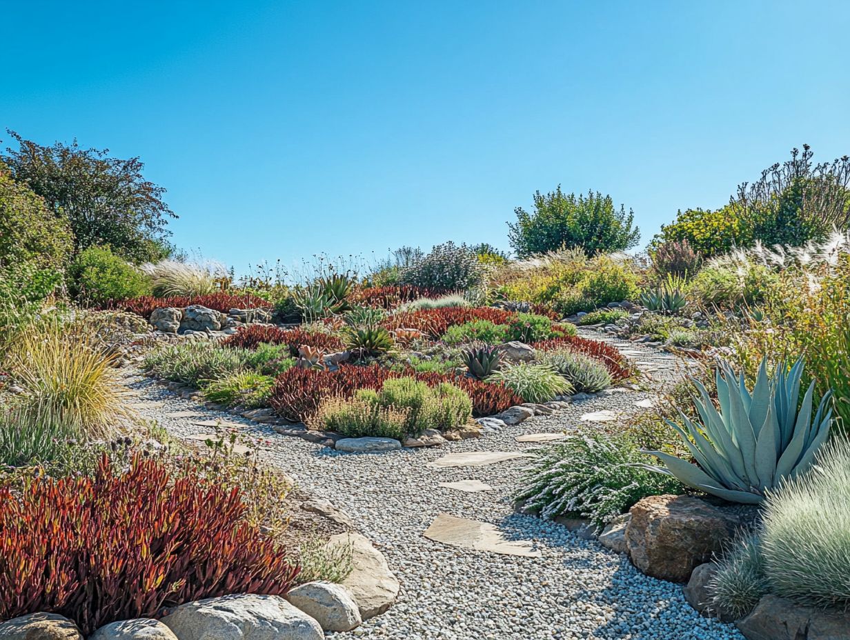 Beautiful alternative landscaping options for dry climates